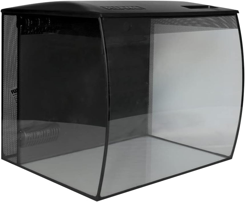 Fluval Flex Nano Aquarium 34L, Süsswasser Aquarium, schwarz & E-Heizer, Aquarienheizer, für Aquarien