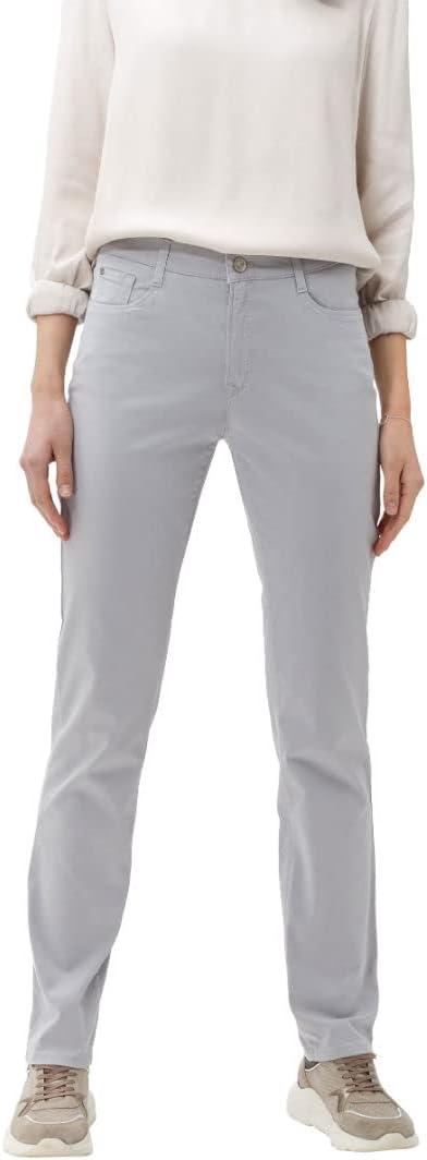 BRAX Damen Jeans Style Mary 5 Pocket Slim Fit 38W / 30L Grey Melange, 38W / 30L Grey Melange