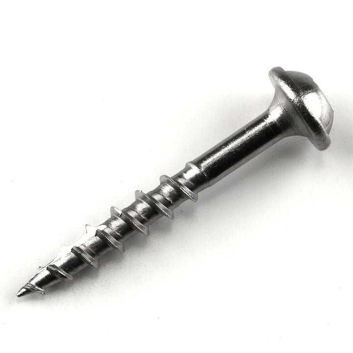 Kreg SML-C125S5-100 305 Stainless Steel Pocket Hole Screws - 1 1/4, 8 Coarse, Washer Head, 100 count