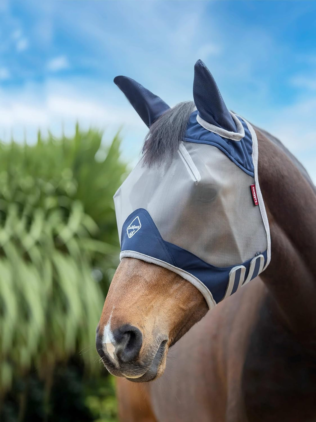 LeMieux Armour Shield Pro Fly Mask Half Fliegenmaske XL navy, XL navy