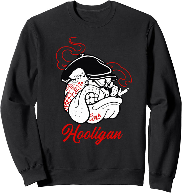 New York Hardcore Bulldog "Hooligan" Street Punk Revolution Sweatshirt
