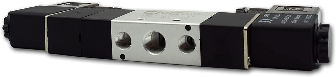Pneumatik Magnet- Wegeventil 5/3 Wegeventil 1/4" 12 Volt DC (5/3 Wege 1/4" 12 Volt DC) 5/3 Wege 1/4