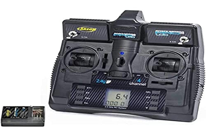 Carson 500500085 - FS Reflex Stick Pro 3.1 2.4G LCD 4 Kanal, Modellbau, Zubehör, Fernsteuerung, Empf