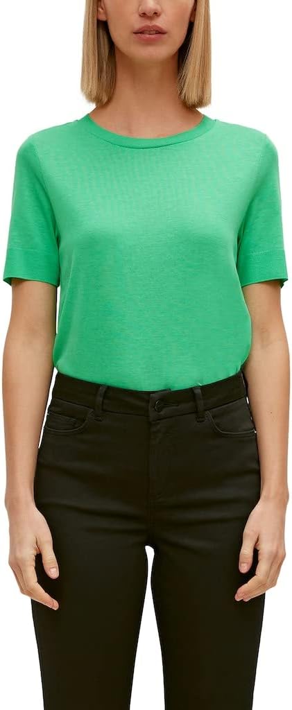 Comma Damen T-Shirt 38 7588, 38 7588