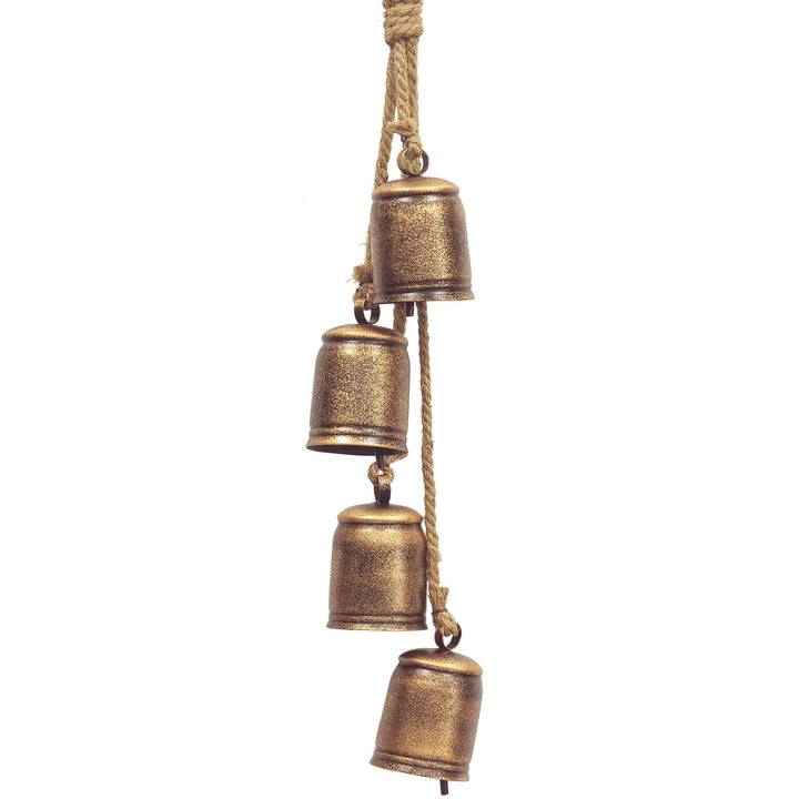 Weihnachtsglöckchen zum Aufhängen XXL gross, Glocken Vintage Glöckchen, rustikal Metallglöckchen, We
