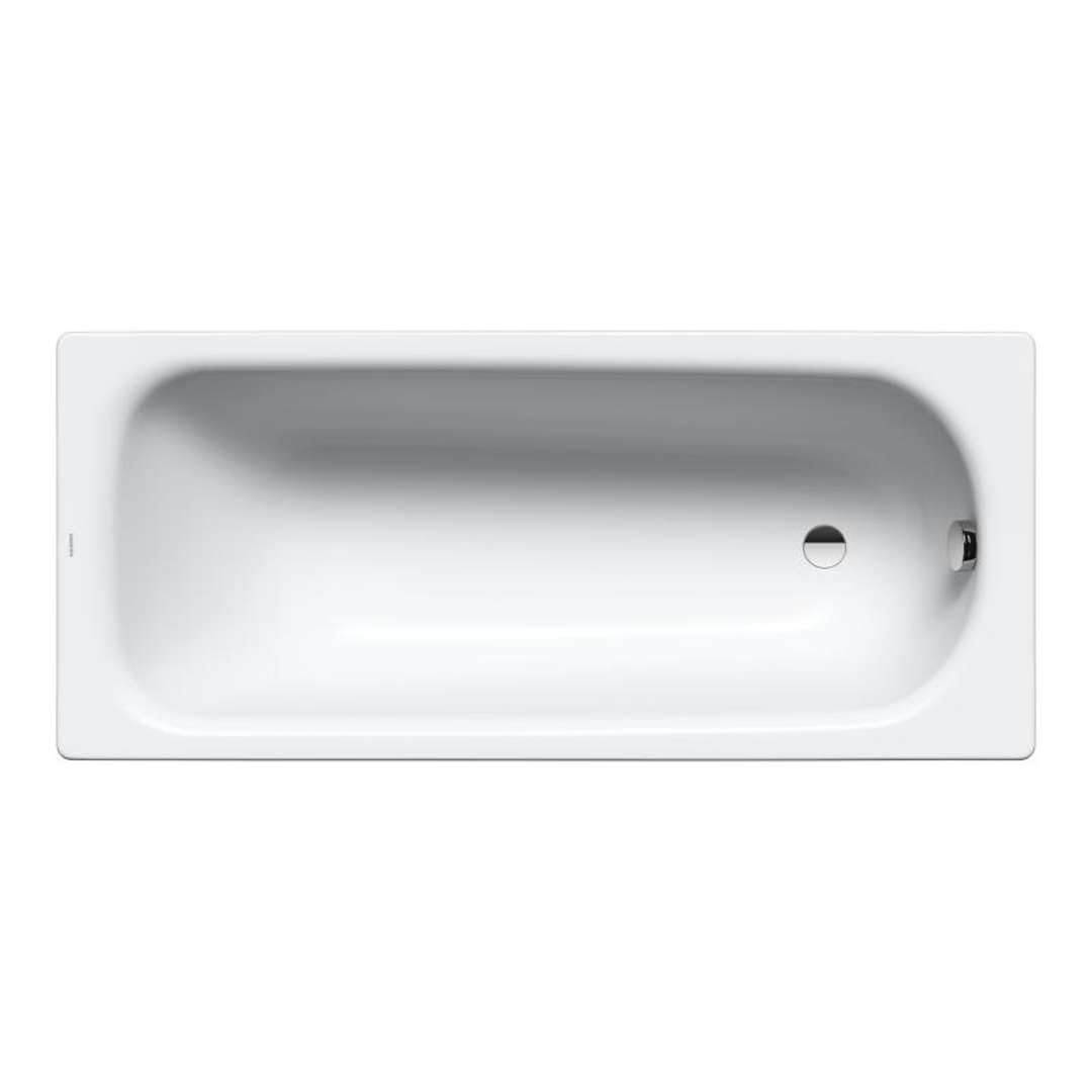 Kaldewei Badewanne Saniform Plus Modell 375-1 180 x 80 x 42 cm, alpinweiss mit Perl-Effekt