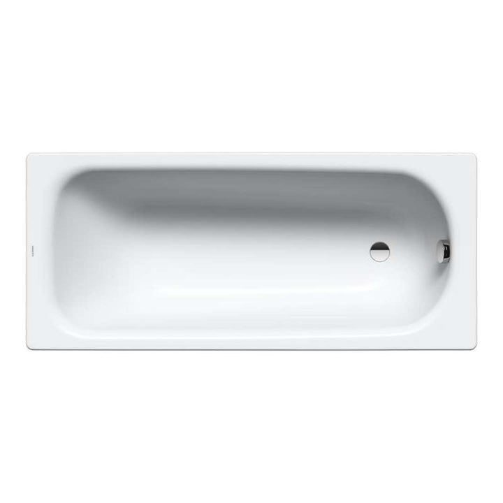 Kaldewei Badewanne Saniform Plus Modell 375-1 180 x 80 x 42 cm, alpinweiss mit Perl-Effekt