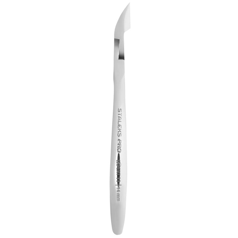 K-01 Profi Hautzange Staleks Länge 12cm Schnitt 1,4cm Lederschutzhülle