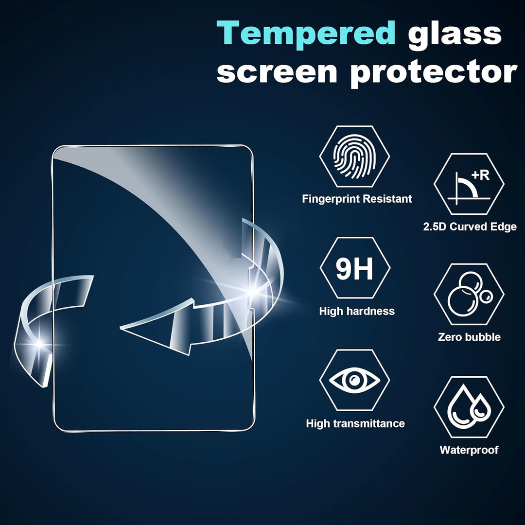 2 Stück Schutzfolie für ALLDOCUBE Ultra Pad 13" Panzerglas, Blasenfrei, 9H Härte Panzer Schutz Glas,