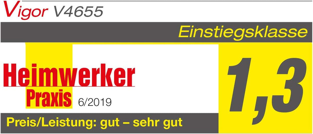VIGOR Schraubendreher-Satz (Mit extra kurzen Schraubendrehern, Kreuz- und Schlitzprofil, 12 Schraube