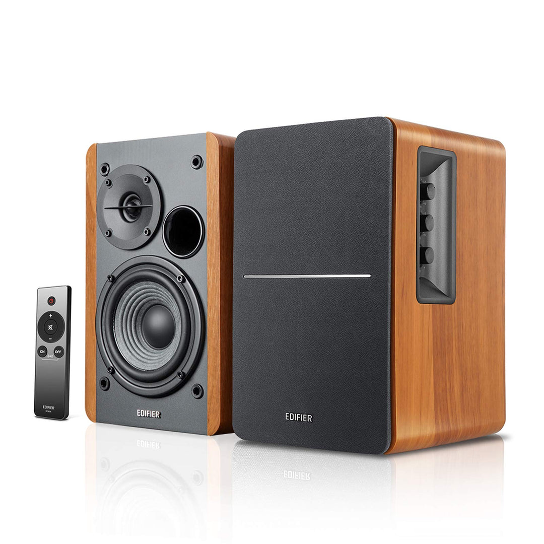 Edifier R1280Ts Verstärke Lautsprecher - 2.0 Stereo Aktive Nahfeldlautsprecher - Studio Monitor Laut