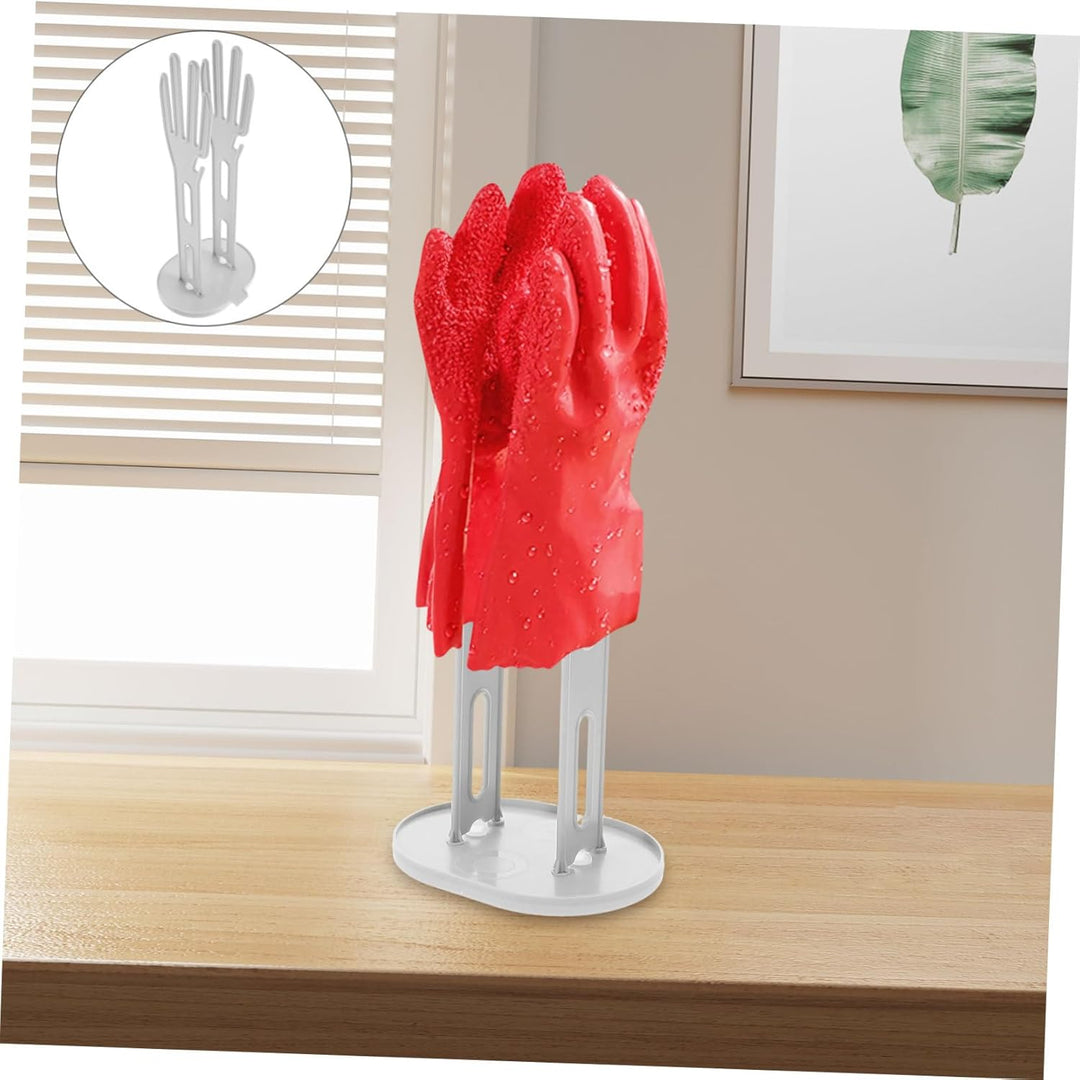 Cabilock Handschuhhalter und Aufbewahrungsständer mit Platzsparendem Design aus Kunststoff Schnelltr