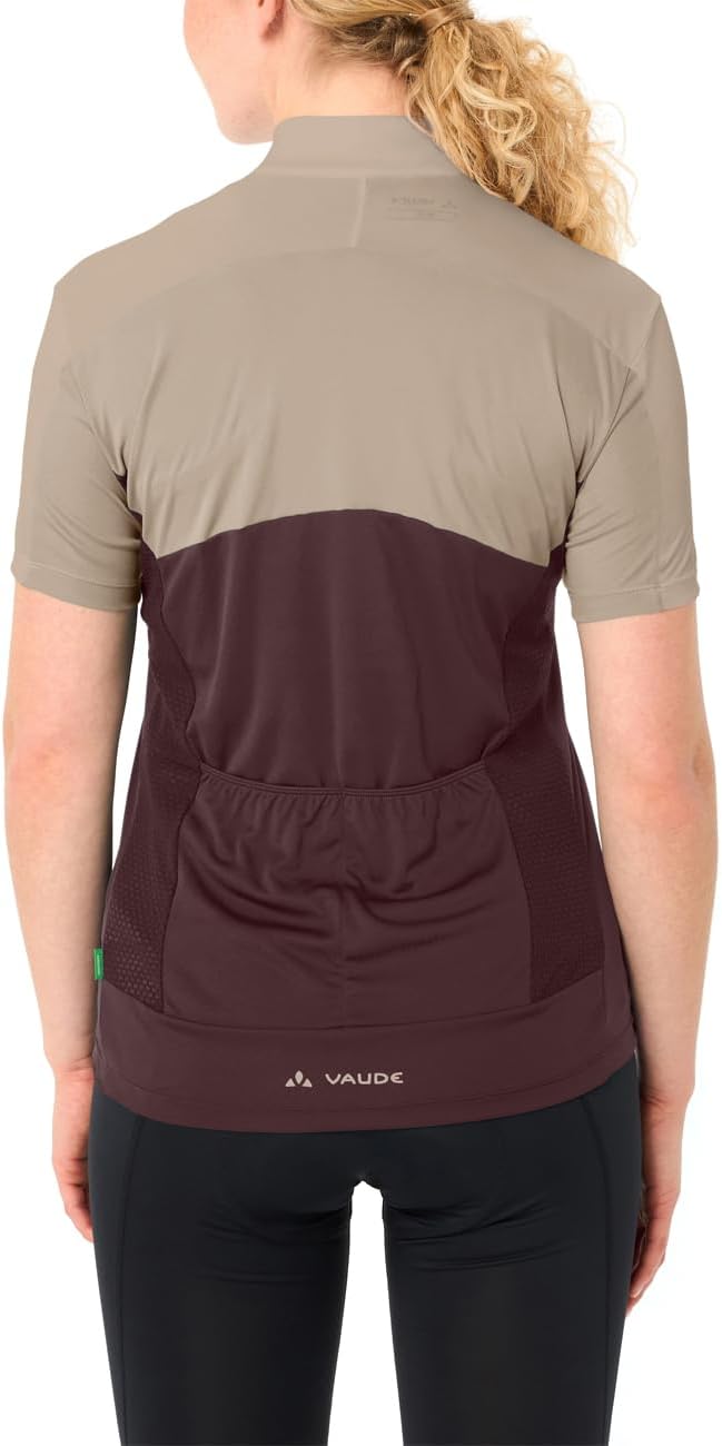 VAUDE Trikot Women's Matera FZ Tricot 36 Dark Oak, 36 Dark Oak