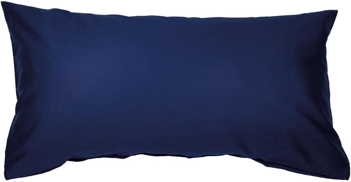 Janine Mako Satin Bettwäsche Uni Colors 135 x 200 cm Marine 135 cm x 200 cm Marine, 135 cm x 200 cm