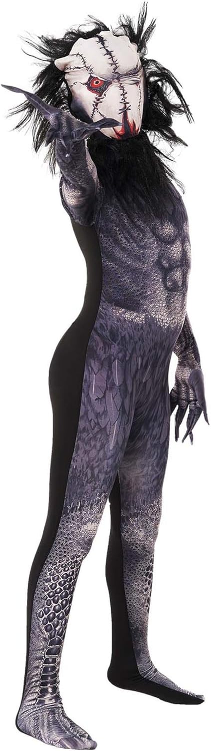 Morphsuits Kinder Seed Eater, Halloween Kinder, Halloween, Halloween Kostüm Monster, Schwarz Monster
