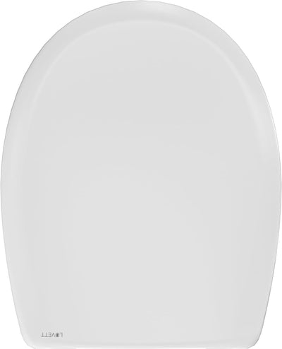 LUVETT® Toilettendeckel mit Absenkautomatik C770 oval, WC-Sitz mit 3 Befestigungsvarianten zur Wahl,