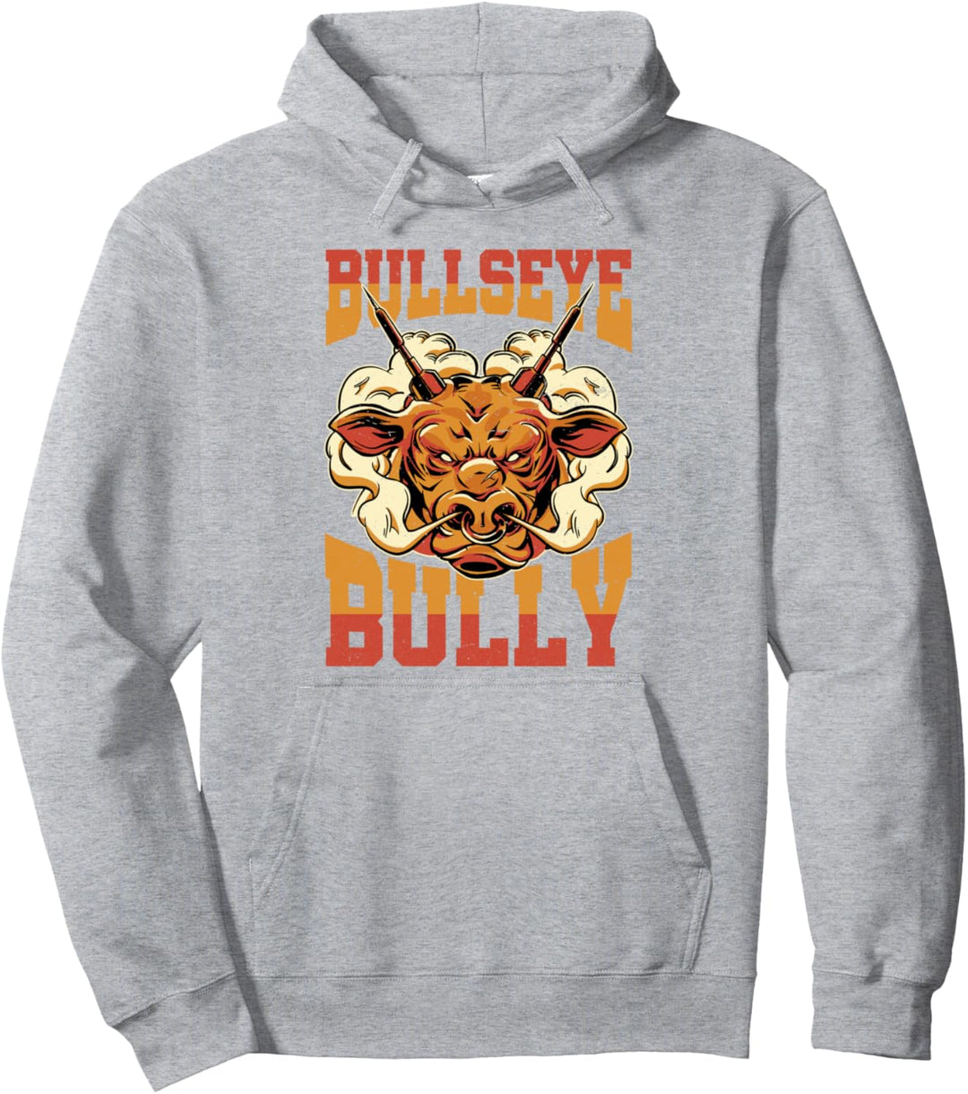 Bullseye Bully Bull Dart Tierdarts Zielscheibe Sport Pullover Hoodie