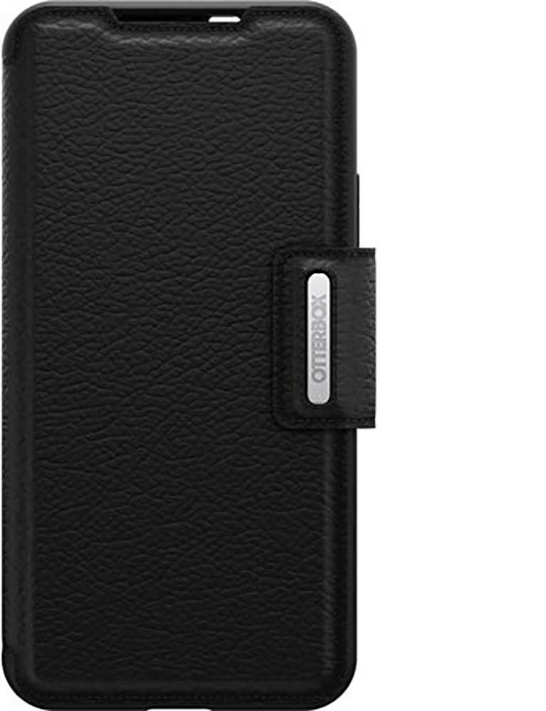 OtterBox Strada Hülle für Galaxy S22+, stossfest, sturzsicher,Premium Lederfolio mit Zwei Kartenhalt