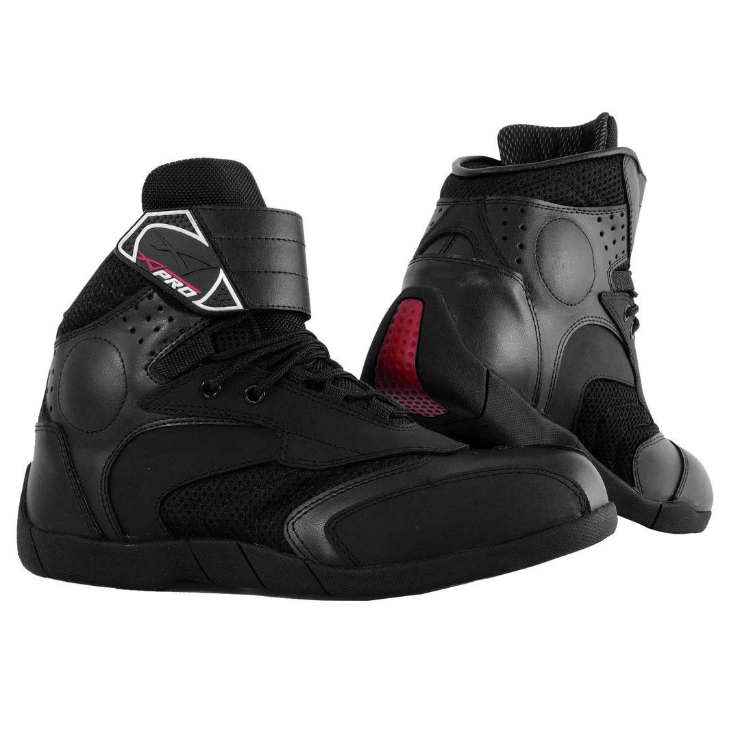 Motorradschuhe Stiefel Wasserdicht Sport Touring Motorradstiefel Schwarz 40 40 EU Schwarz, 40 EU Sch