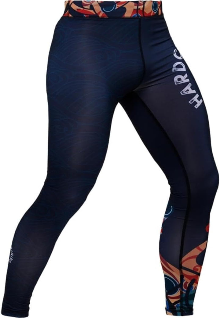 Hardcore Training Herren Compression Pants Kompressionshose Leggings Sportkleidung Grappling MMA Kam