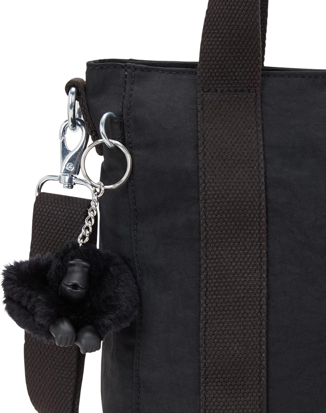 Kipling Damen Asseni Mini Tote Schwarz (Black Noir),33x21x14 cm (B x H x T), Black Noir