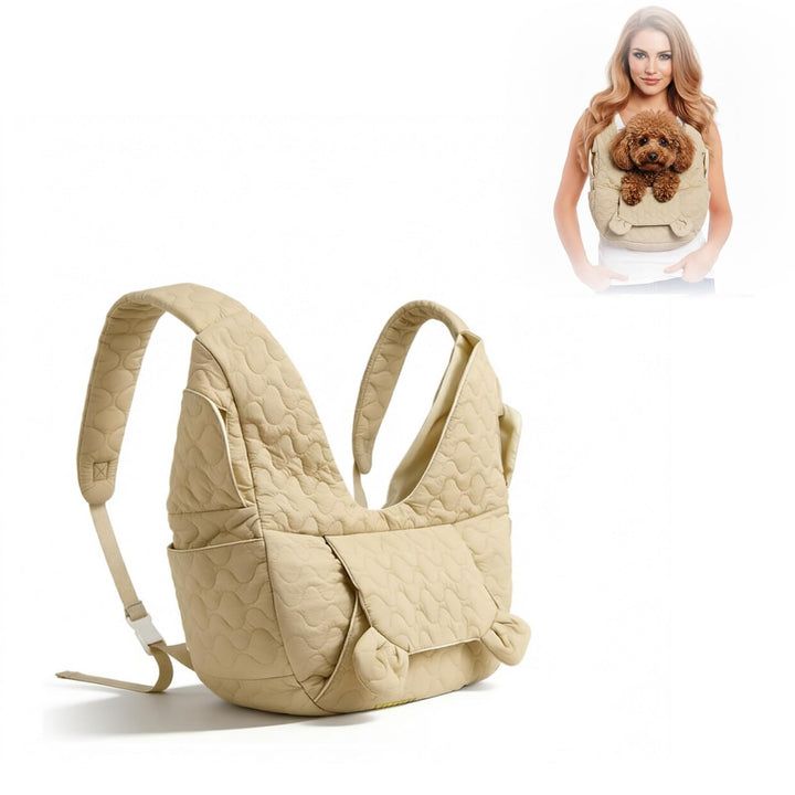 Hunderucksack, Hundetasche für Kleine Hunde 10kg, Hundetragetasche mit verstellbarem Schultergurt zu