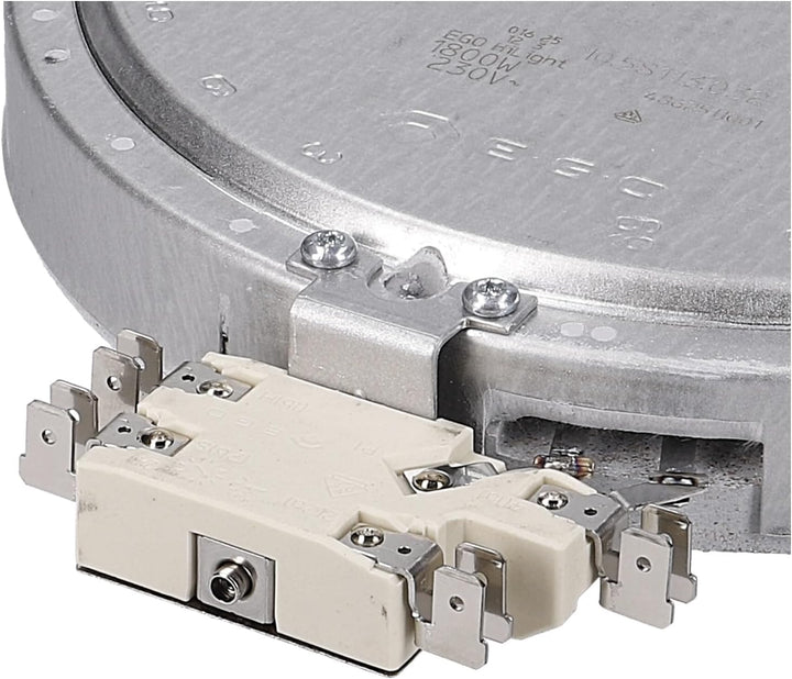 Strahlheizkörper Einkreis Glaskeramikkochfeld 1800W Ø 175mm Ego 1058113032 HiLight-Heizkörper mit Te