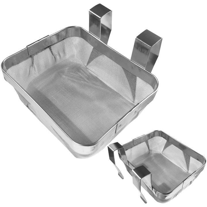 Fine mesh ultrasonic stainless steel basket 5 x 4 repair clean jewellers tools by Jewellers Tools