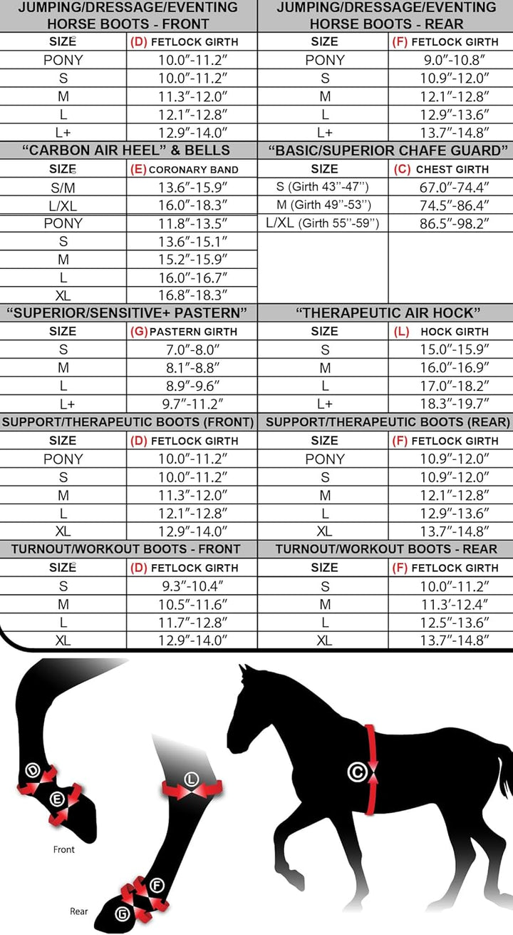 Zandonà Carbon Air Feel+ Fetlock, Schutz für Pferde M Braun, M Braun