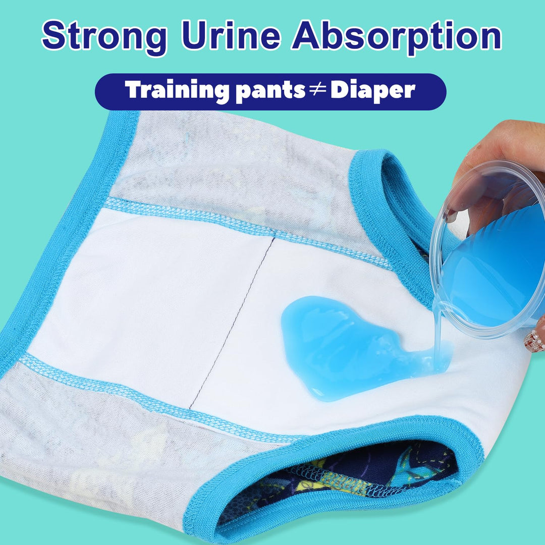 MOEMOE BABY Töpfchen Trainingshose 10 Stück Töpfchen Trainingshosen Kinder Unterhosen für Jungen 2 J