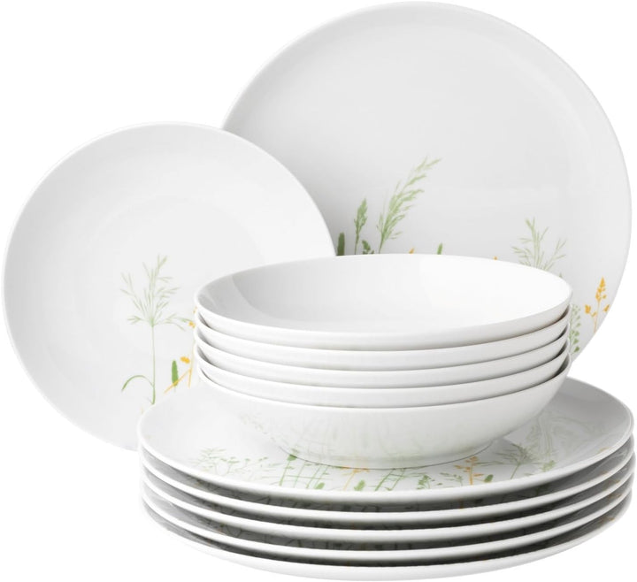 Seltmann Weiden [DL] Liberty Suppenteller rund 21 cm rund Meadow Grasses Green [RAB] [SP] UVP: 26,50