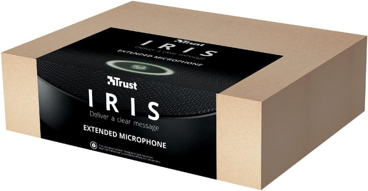Trust IRIS Externes Mikrofon für Iris 4K Videokonferenz Kamera, Unterstützung für bis zu 8 Personen,