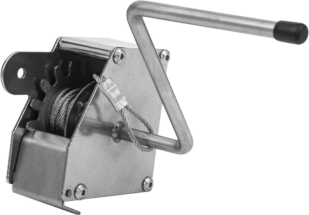 Schneider Grillgeräte Kurbel 3 m Edelstahl klein, silber/edelstahl, 32