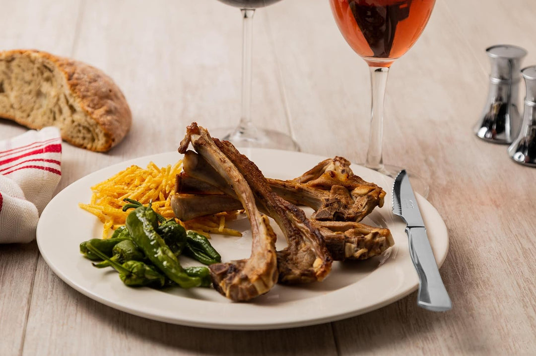 Arcos,702300,Table AA8Messer -Steakmesser Set 6Stück (6 Messer) - Monoblockaus einem Stück Edelstahl