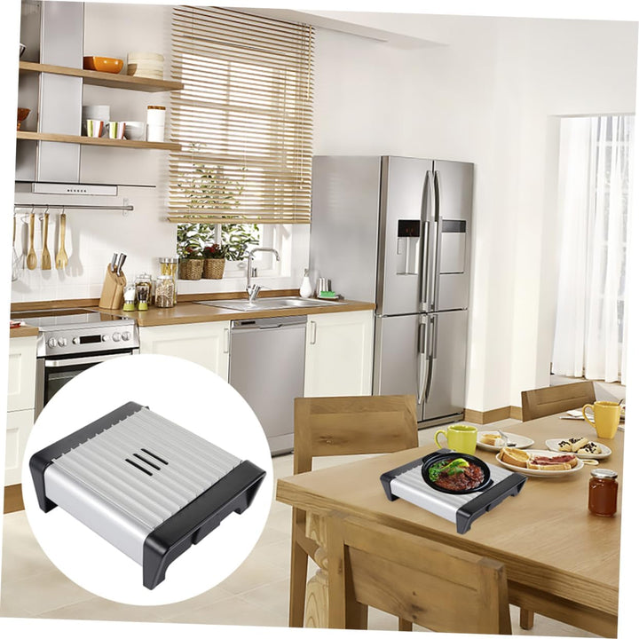 Cabilock Wärmespeicherplatte Speisenwärmer Buffet Warmhaltebehälter Elektrischer Tellerwärmer Buffet