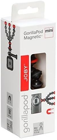 JOBY JB01504-BWW GorillaPod Magnetic Mini Stativ (mit Magnetfüssen für Point-&-Shoot, Kleine Kameras