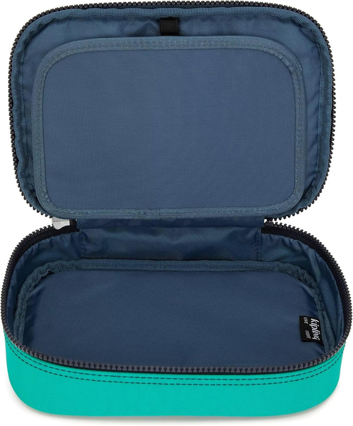 Kipling 100 Pens Case Federmäppchen, 100 Stifte Blau, Grün, Blau, Blau, Grün, Blau