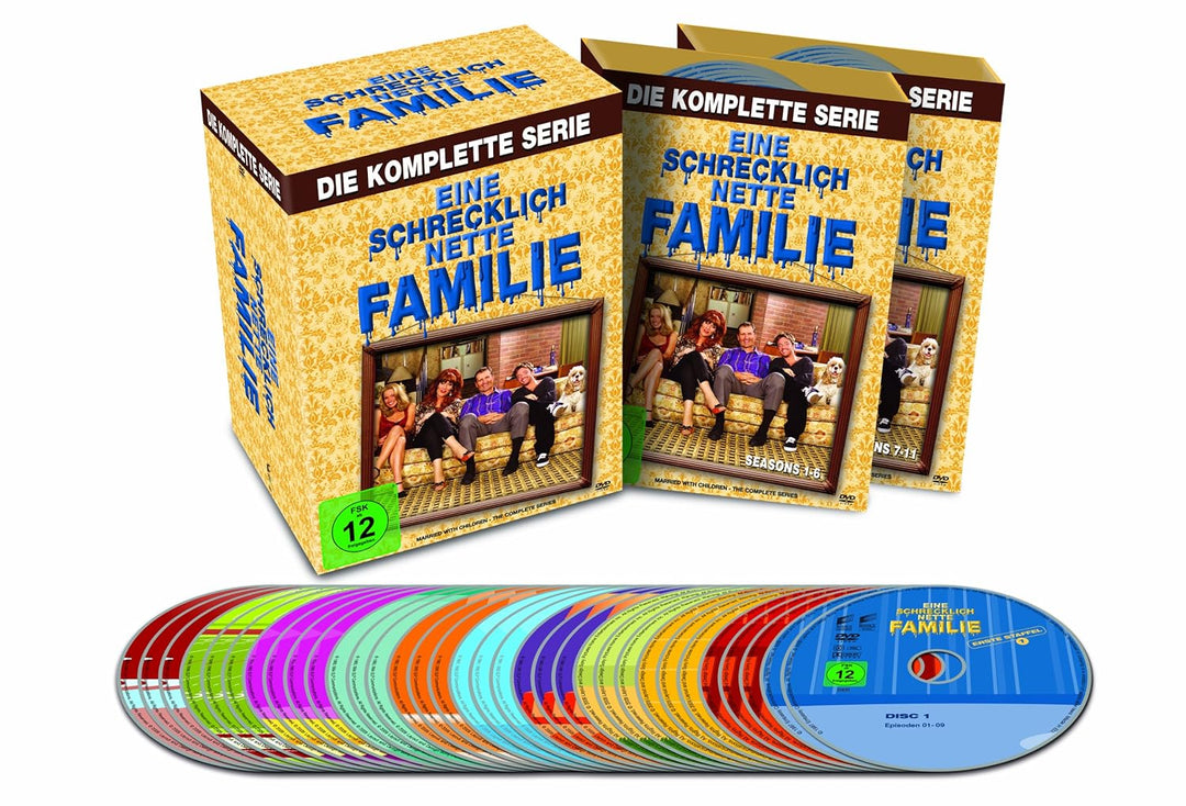 Eine schrecklich nette Familie - Die komplette Serie (33 DVDs), DVD