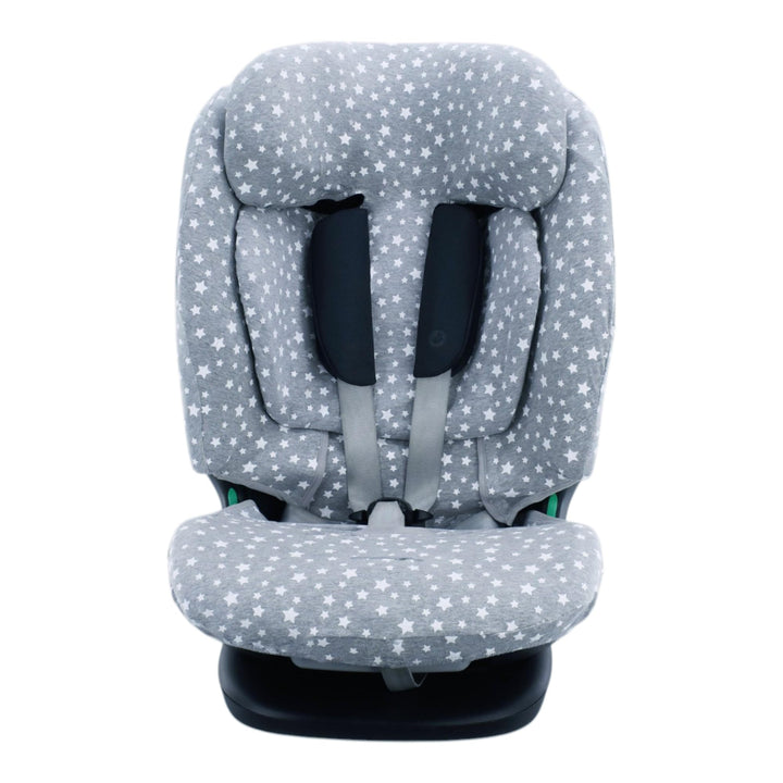 JYOKO Kids Bezug kompatibel mit Bebeconfort, Maxi Cosi Titan Pro, aus Baumwolle (White Star) Titan P
