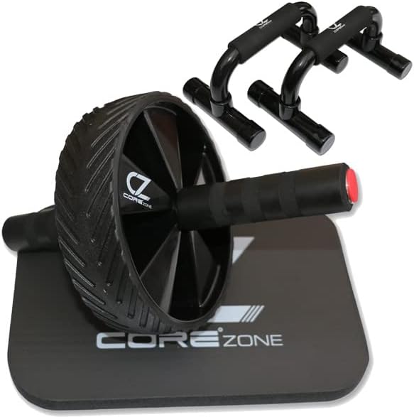 Bauchmuskel-Roller, Push-Up-Stangen für Fitness, Stärke, Gewichtsverlust, Bauchmuskeltraining, Kniem