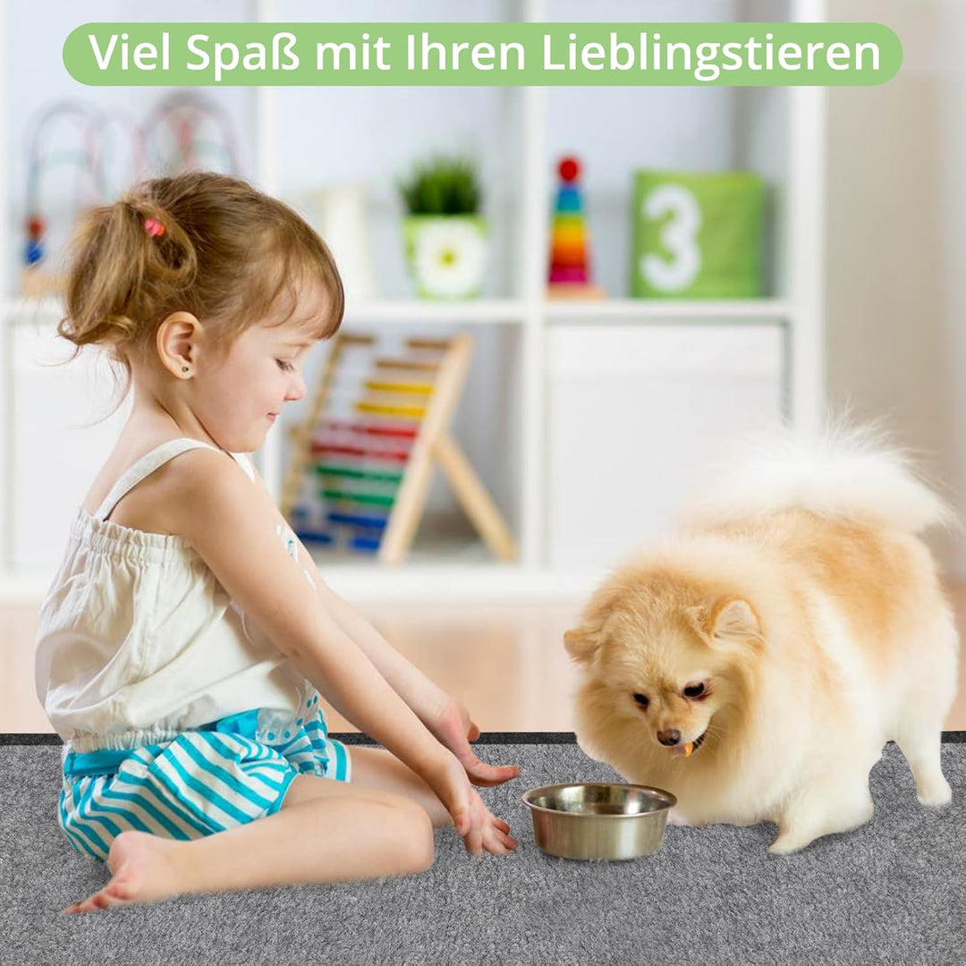 Waschbar Haustier-Urinunterlage, 2er 70*100CM Hundetrainingspad super Saugfähig, rutschfest &amp; Auslau
