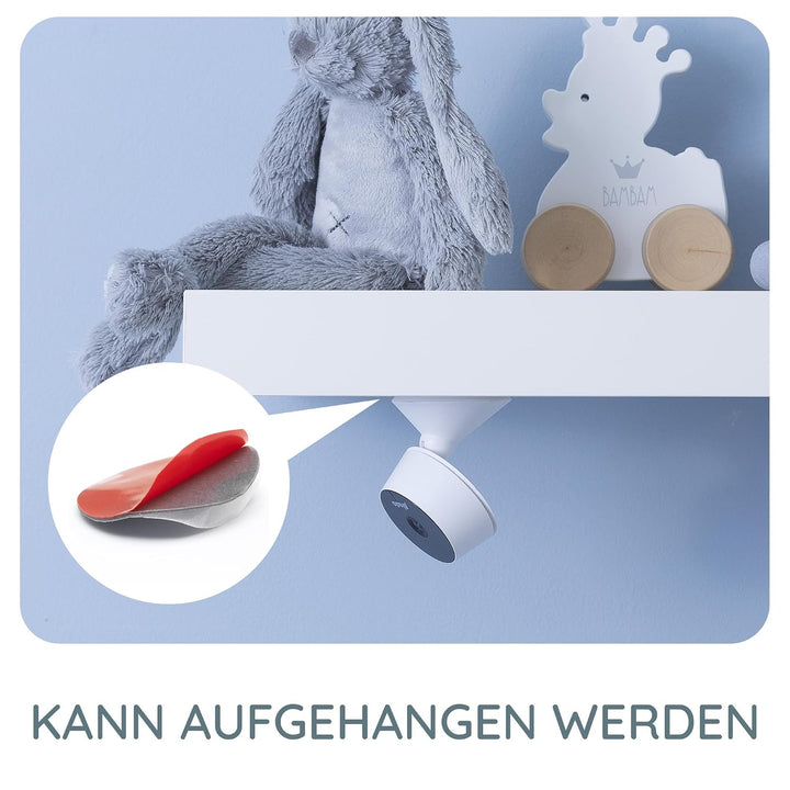 Alecto Smartbaby5 Babyphone mit Kamera - WLAN Babyphone mit Kamera - Gegensprechfunktion - Infrarot-