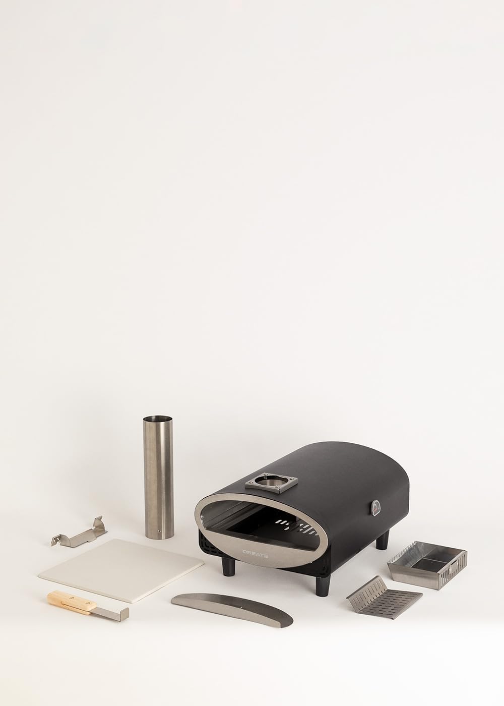CREATE/PIZZA MAKER ADVANCE/Pellet-Ofen für Steinofenpizzen/Pizzen bis Ø30 cm, schnelles Aufheizen, T