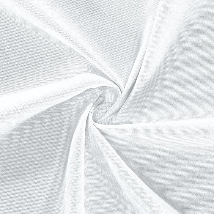 Erwin Müller Tischwäsche, Tischdecke Uni, Madrid weiss Grösse 130x220 cm - angenehme, weich fliessen