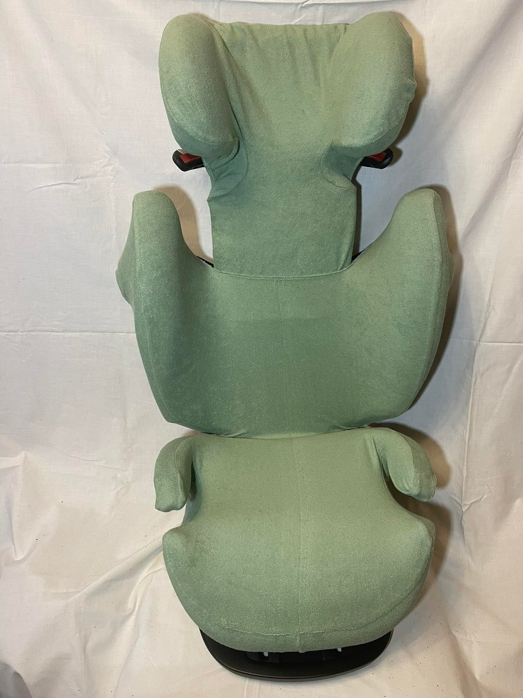 Sommerbezug Schonbezug für Cybex Solution M, M-Fix, S-Fix, M SL Frottee 100% Baumwolle salbei