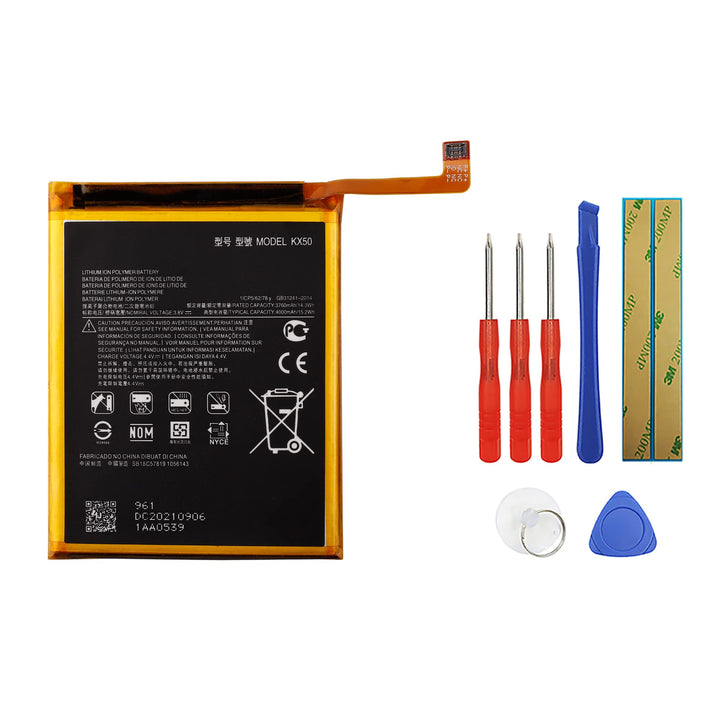 Swark KX50 Akku Replacement Komplett with Moto G Pro & Moto G Stylus XT2043, XT2043-4 with Tools