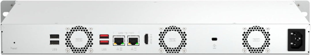 Qnap TS-464eU-8G | 4-Bay, 2.5GbE, 1U Short-Depth Rackmount NAS