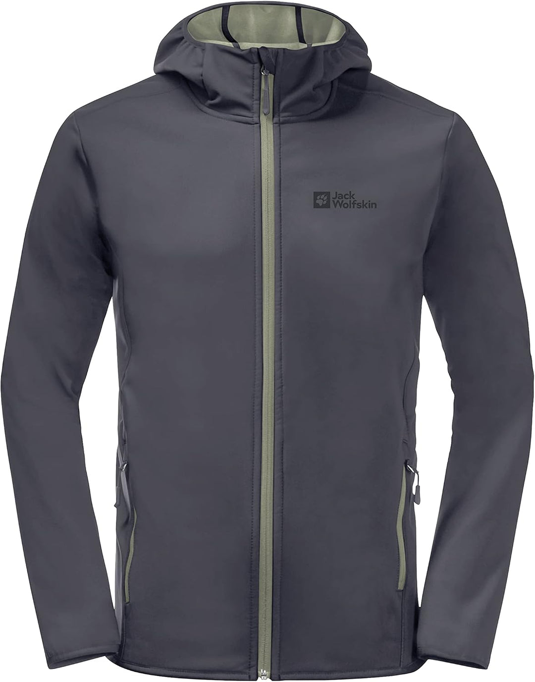 Jack Wolfskin Herren Bornberg Hoody M Softshelljacke L ebony, L ebony