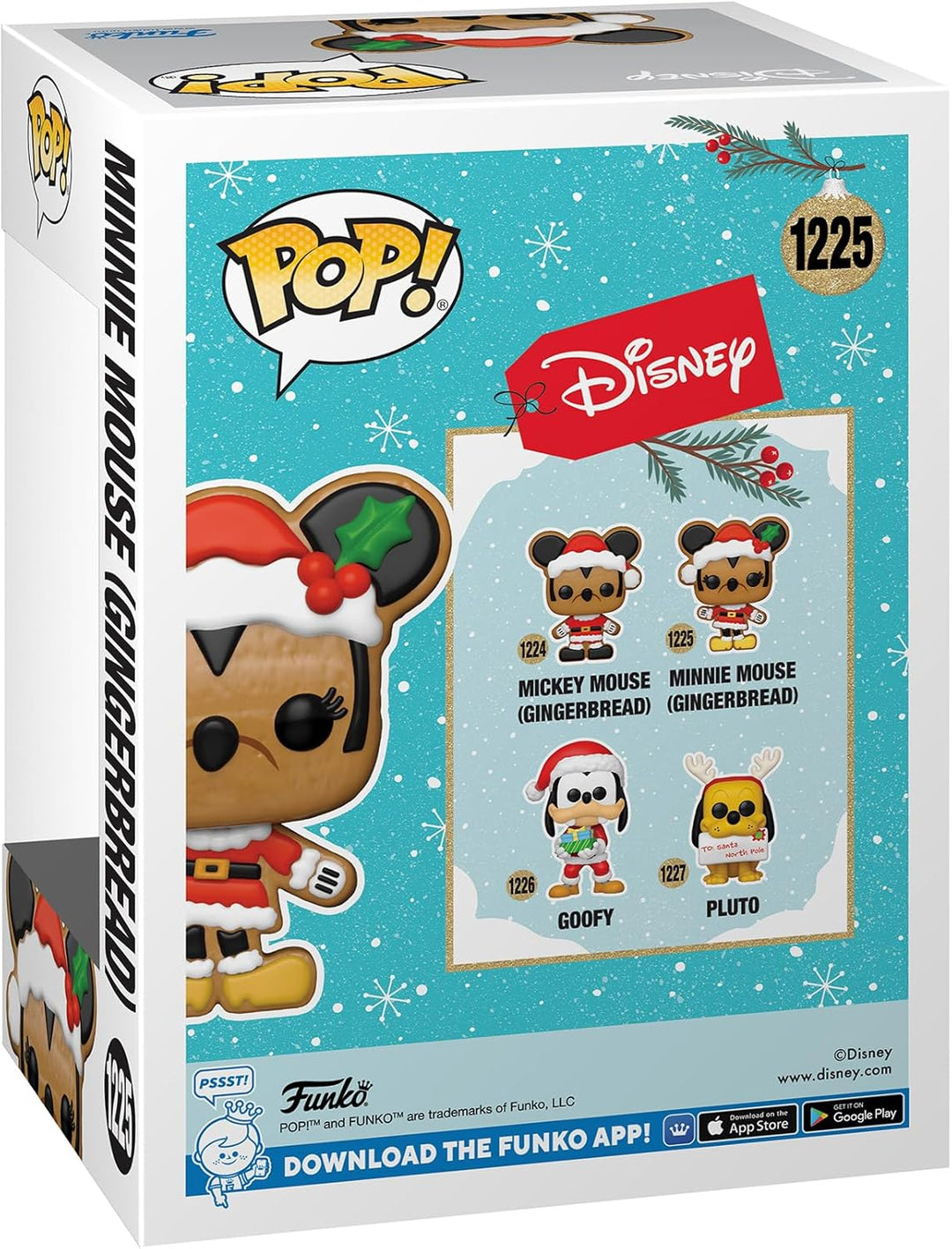 Funko Pop! Disney: Holiday - Minnie Mouse - Lebkuchen - Vinyl-Sammelfigur - Geschenkidee - Offiziell