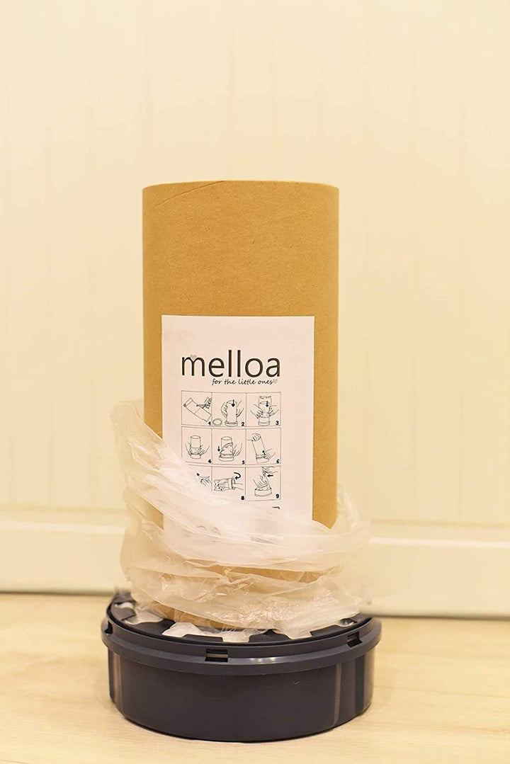 MELLOA Nachfüllfolie für Windeleimer Kompatibel mit Tommee Tippee Sangenic TEC Simplee Twist & Click